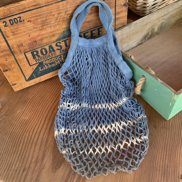 fire monkey Handbags - ✨HAND DYED FRENCH MESH NET MARKET BAG✨
